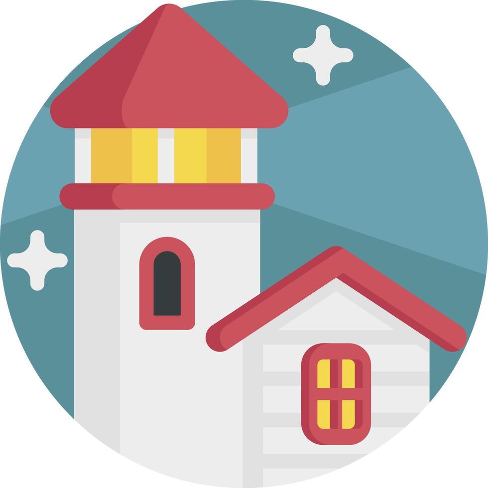 lighthouse illustration design vector