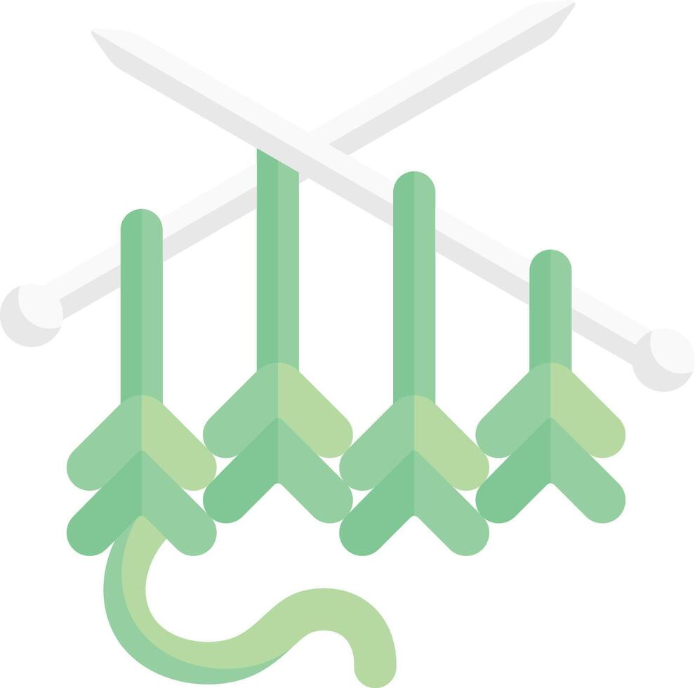 knitting illustration design vector