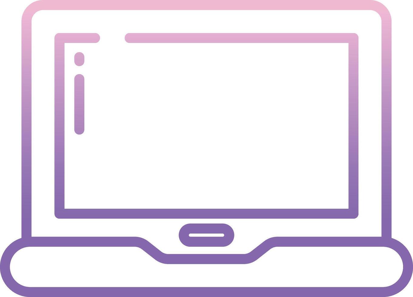 laptop illustration design vector