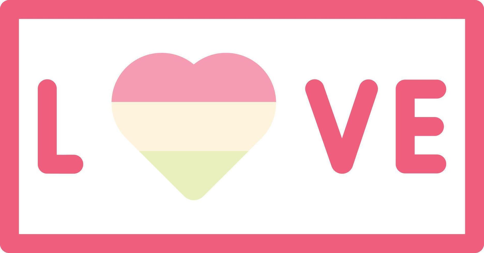 love illustration design vector