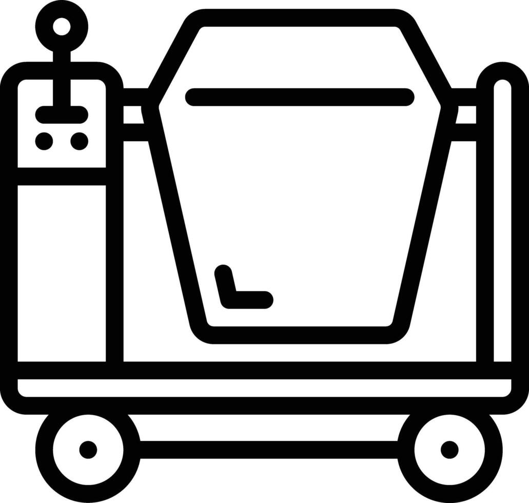 mixer truck illustration design vector