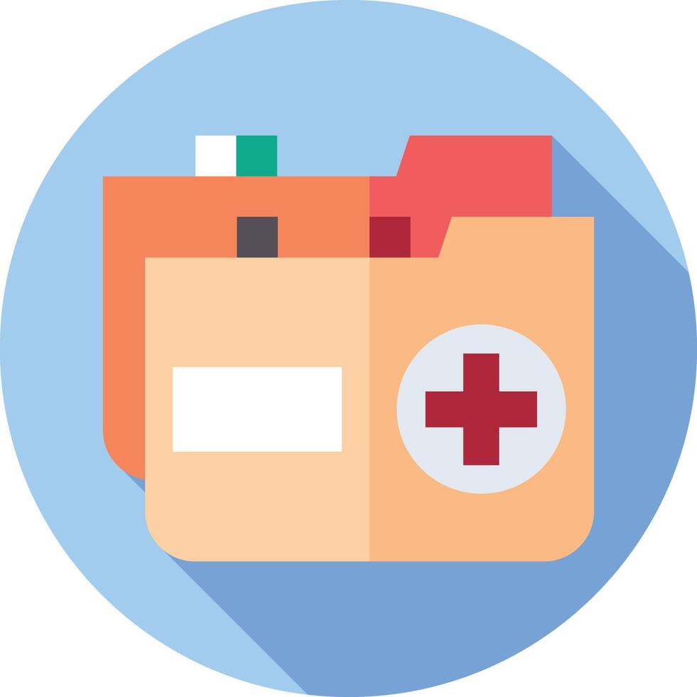 medical report illustration design vector