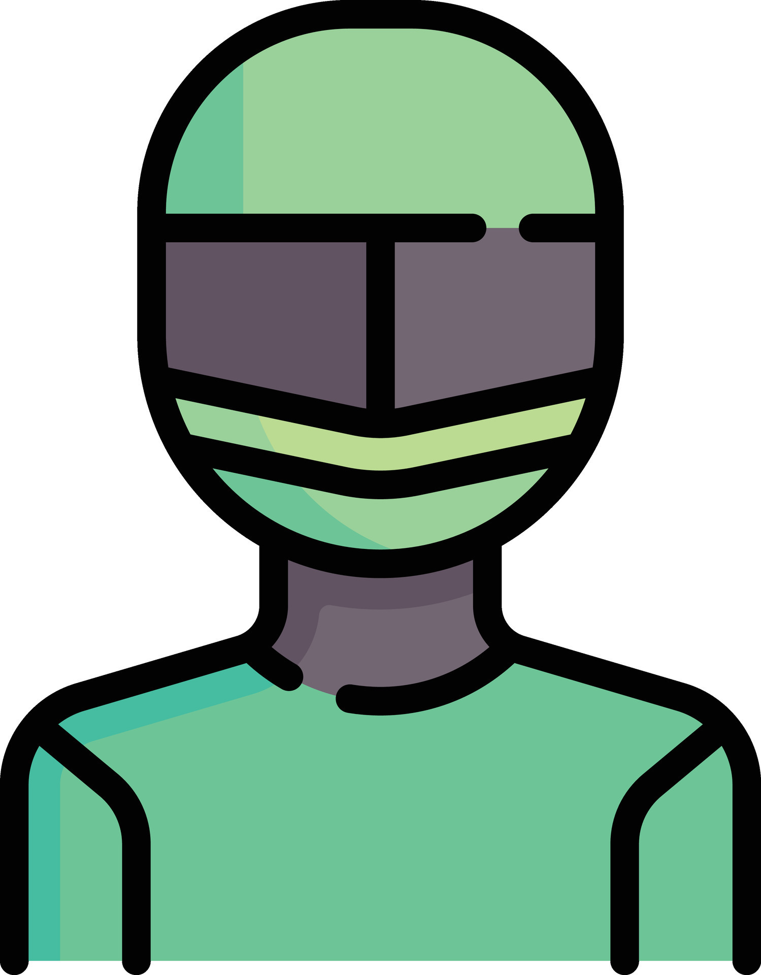 motorcyclist illustration design 47590730 Vector Art at Vecteezy