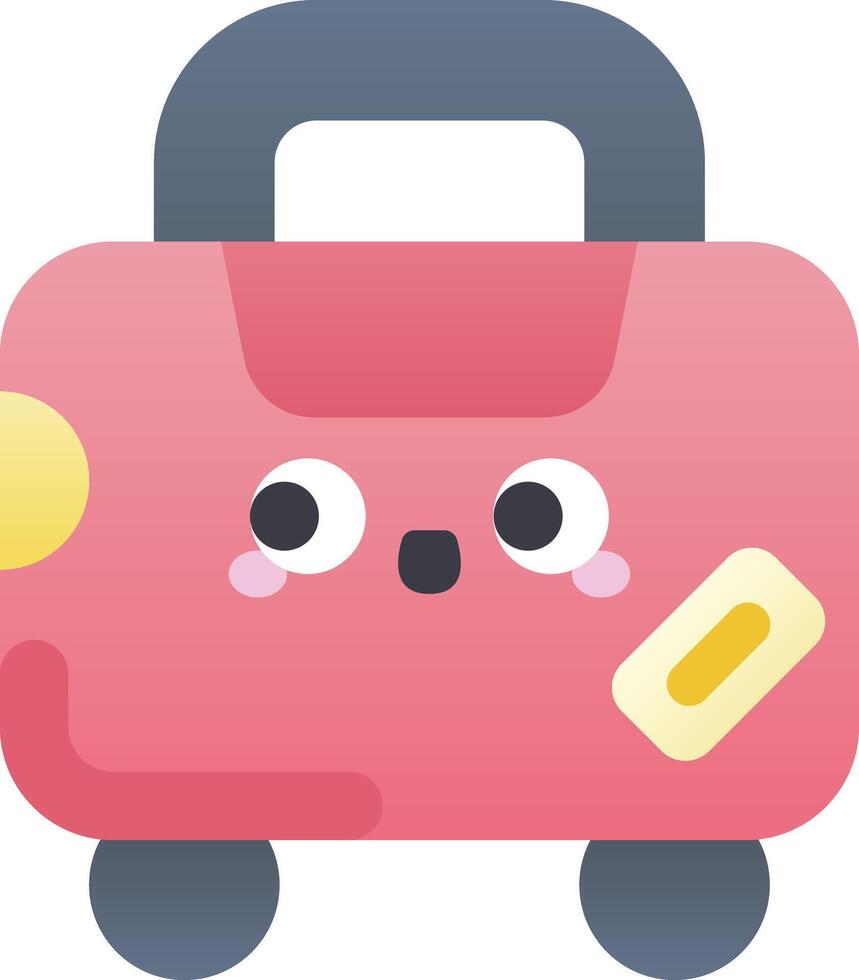 luggage illustration design vector