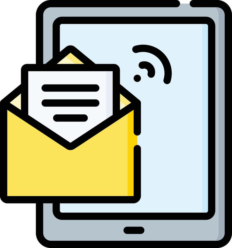 mail illustration design vector