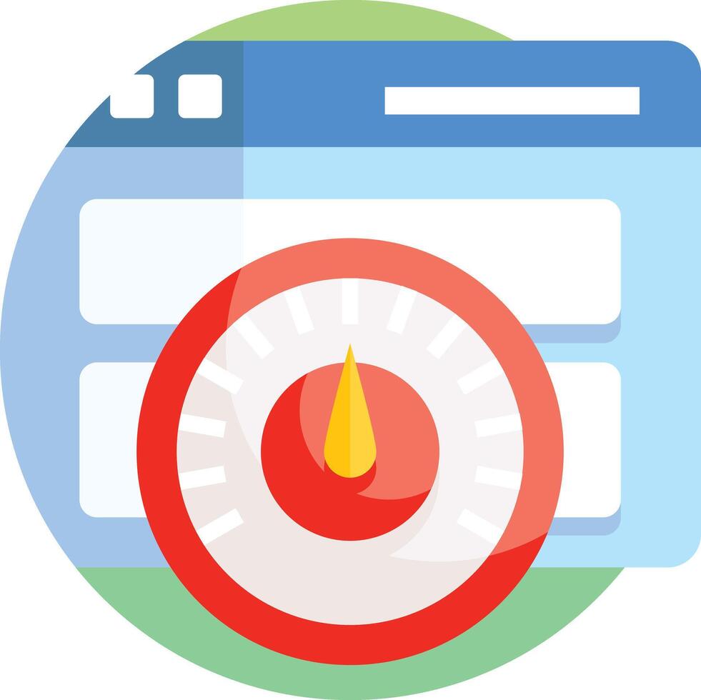 page speed illustration design vector