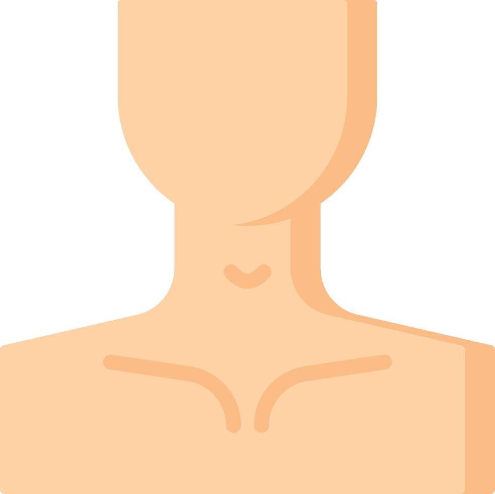 neck illustration design vector