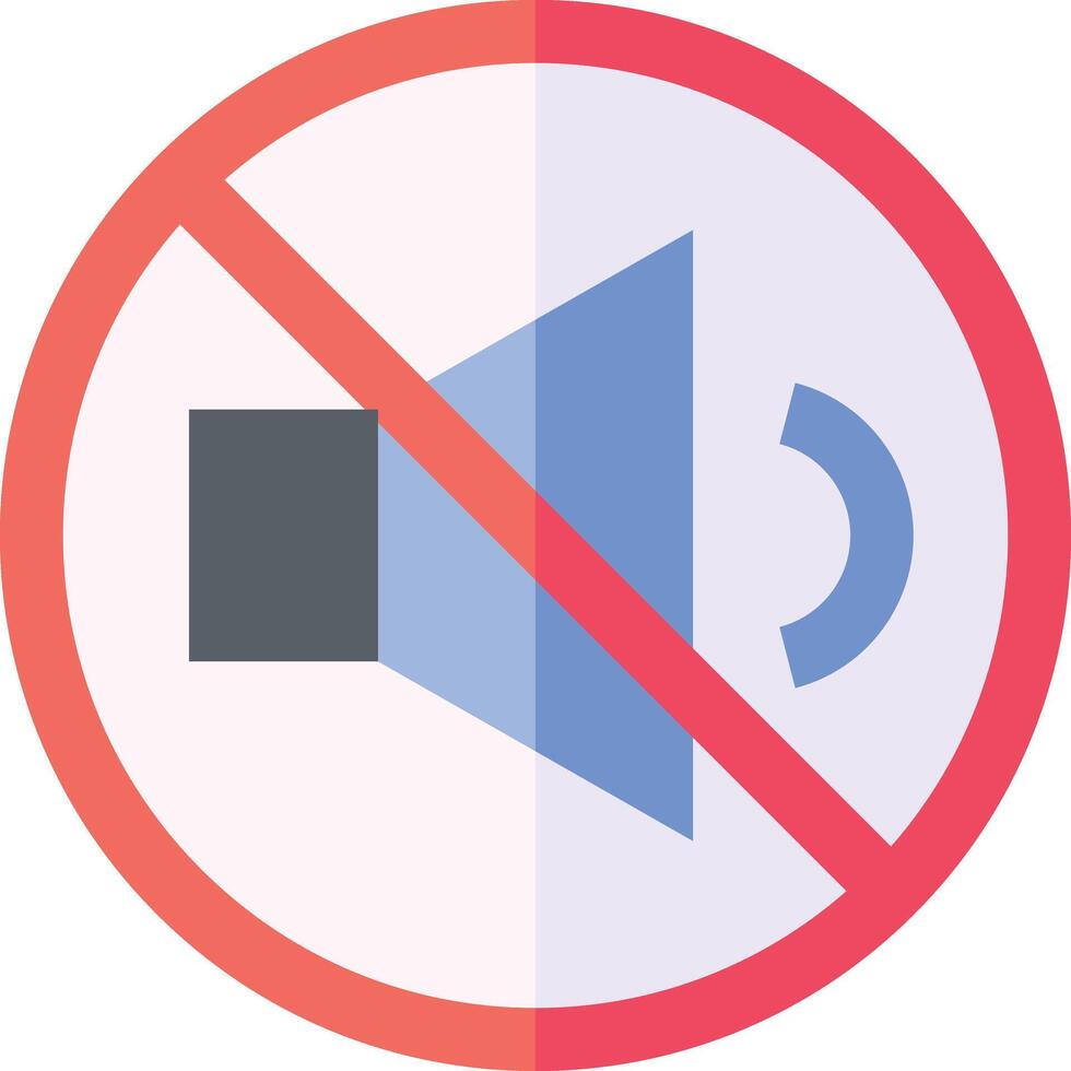 mute illustration design vector