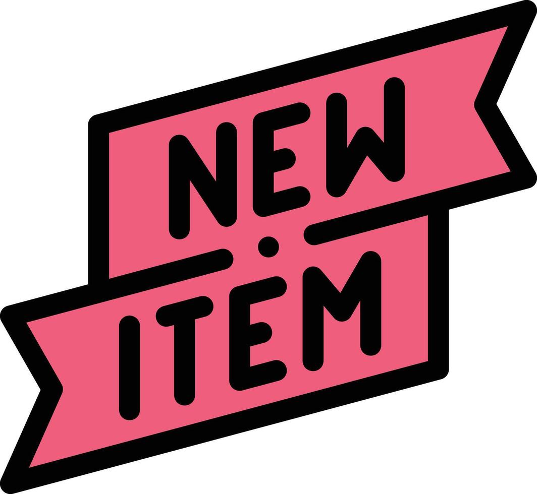 new item illustration design vector