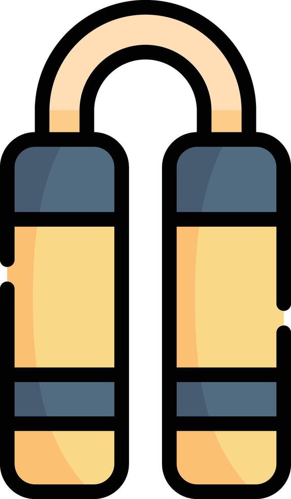 nunchuck illustration design vector