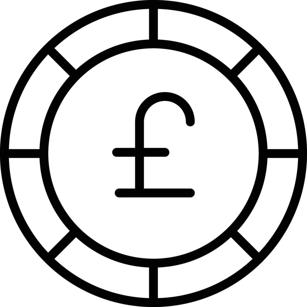 pound illustration design vector