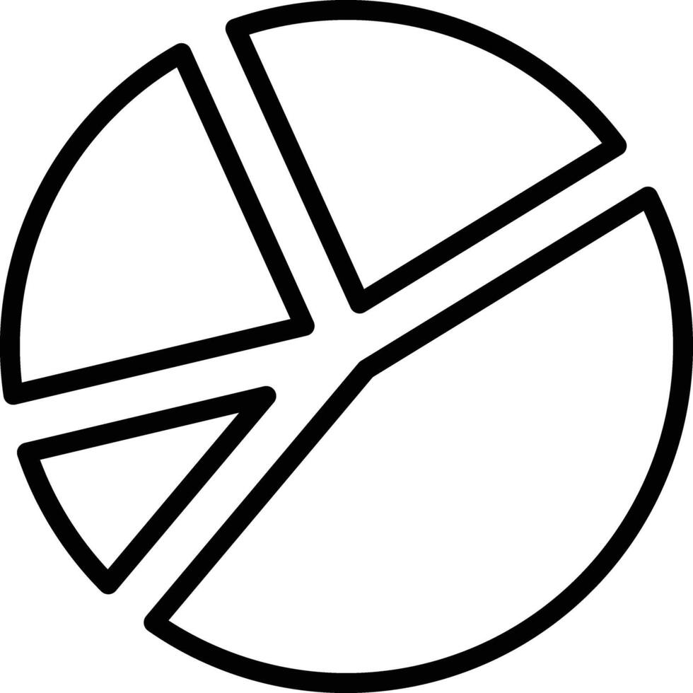 pie chart illustration design vector