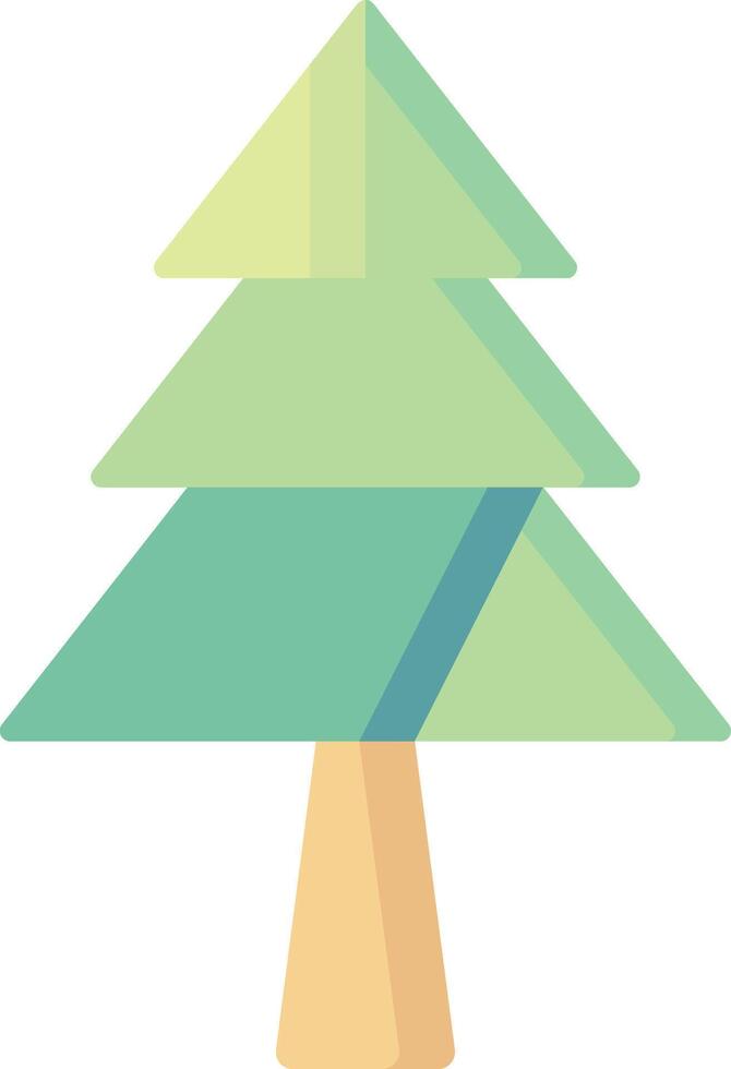 pine tree illustration design vector