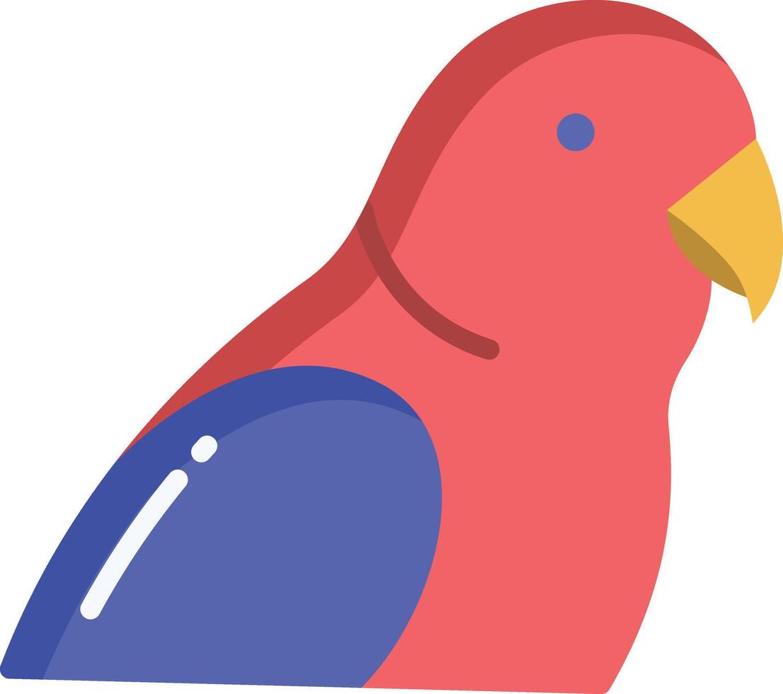 parrot illustration design vector