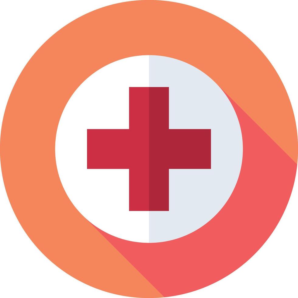 red cross illustration design vector