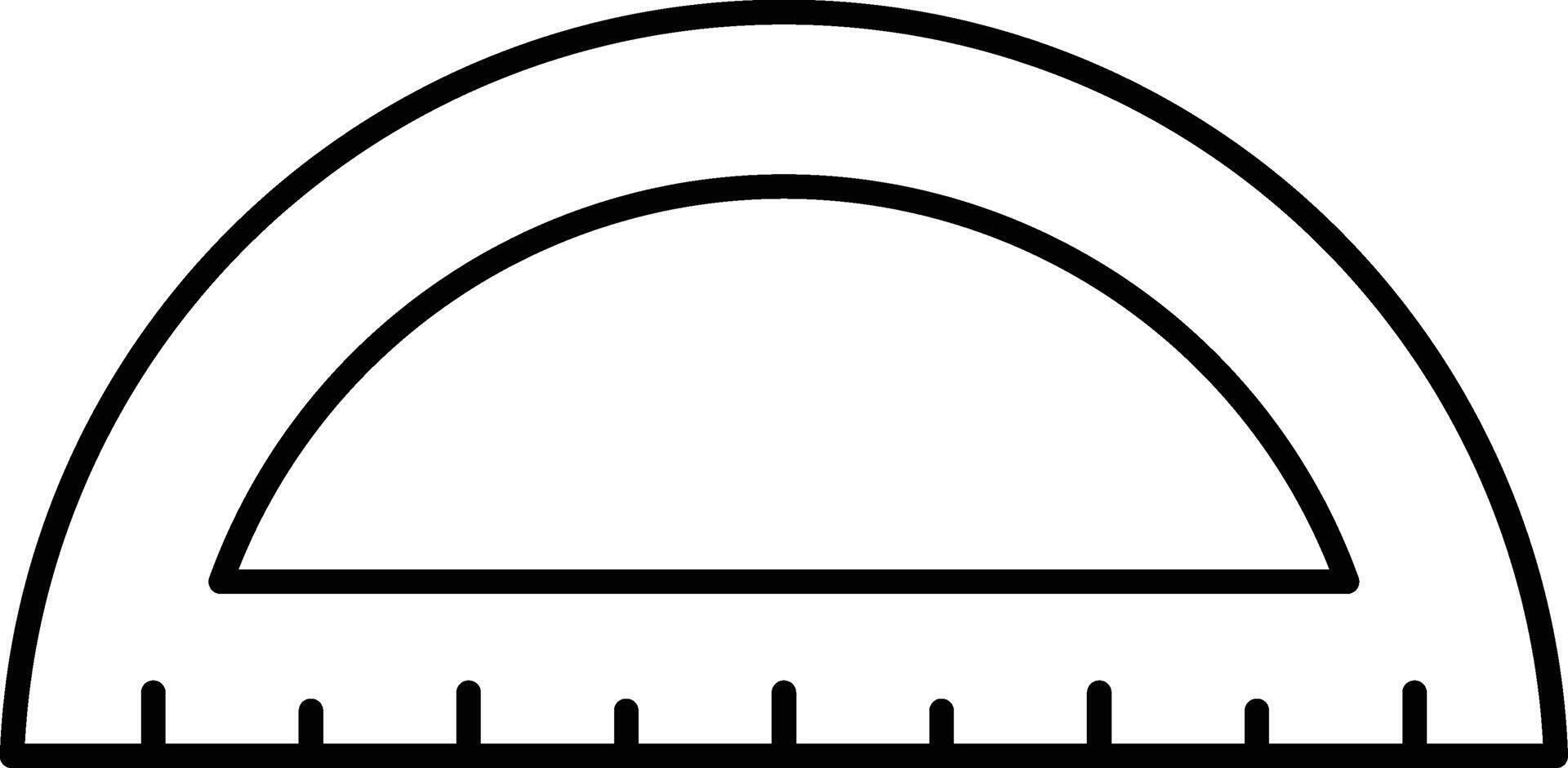 protractor illustration design vector