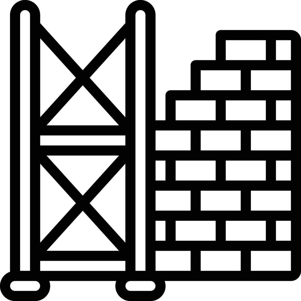 scaffolding illustration design vector