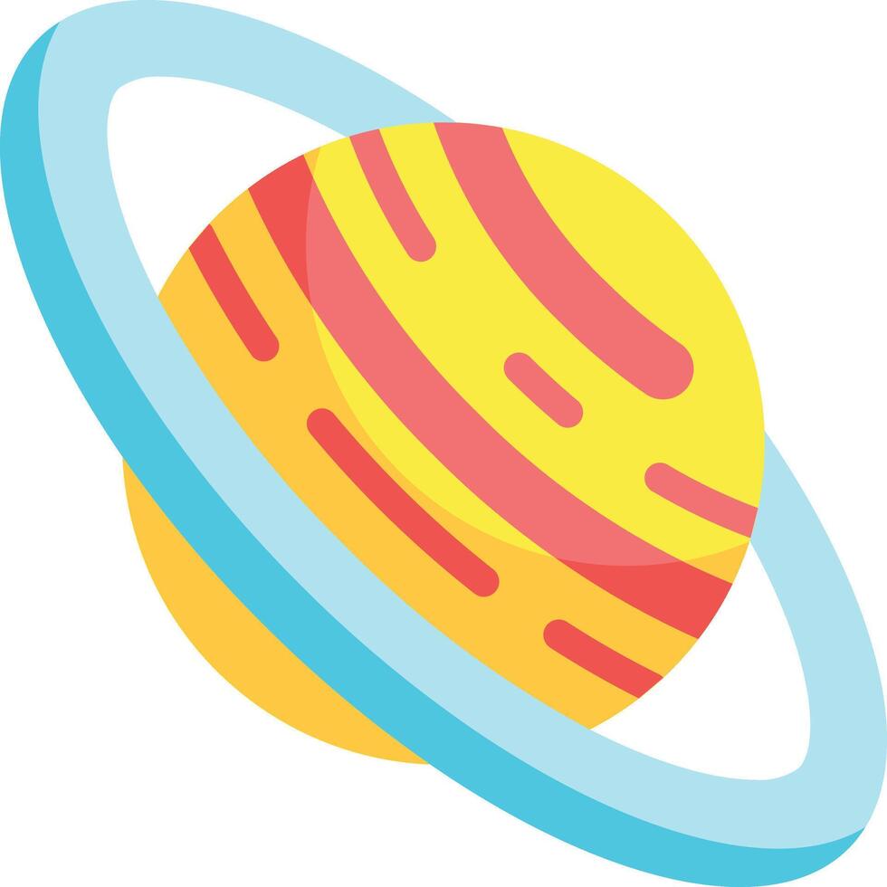 saturn illustration design vector