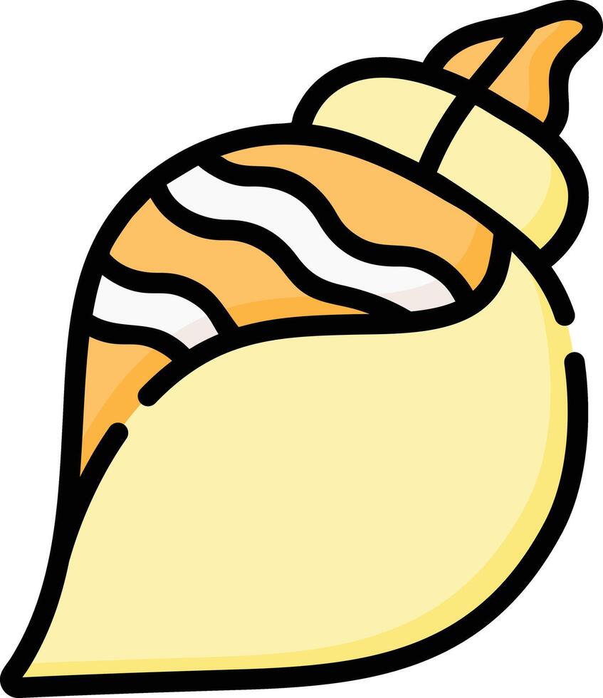shell illustration design vector