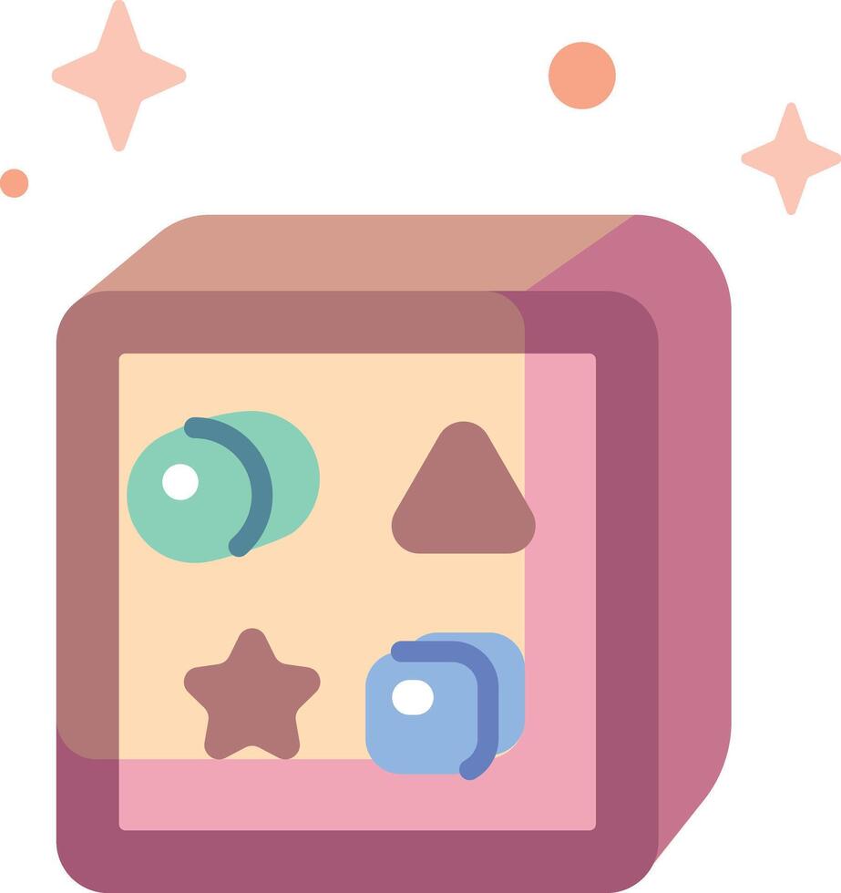 shape toy illustration design vector
