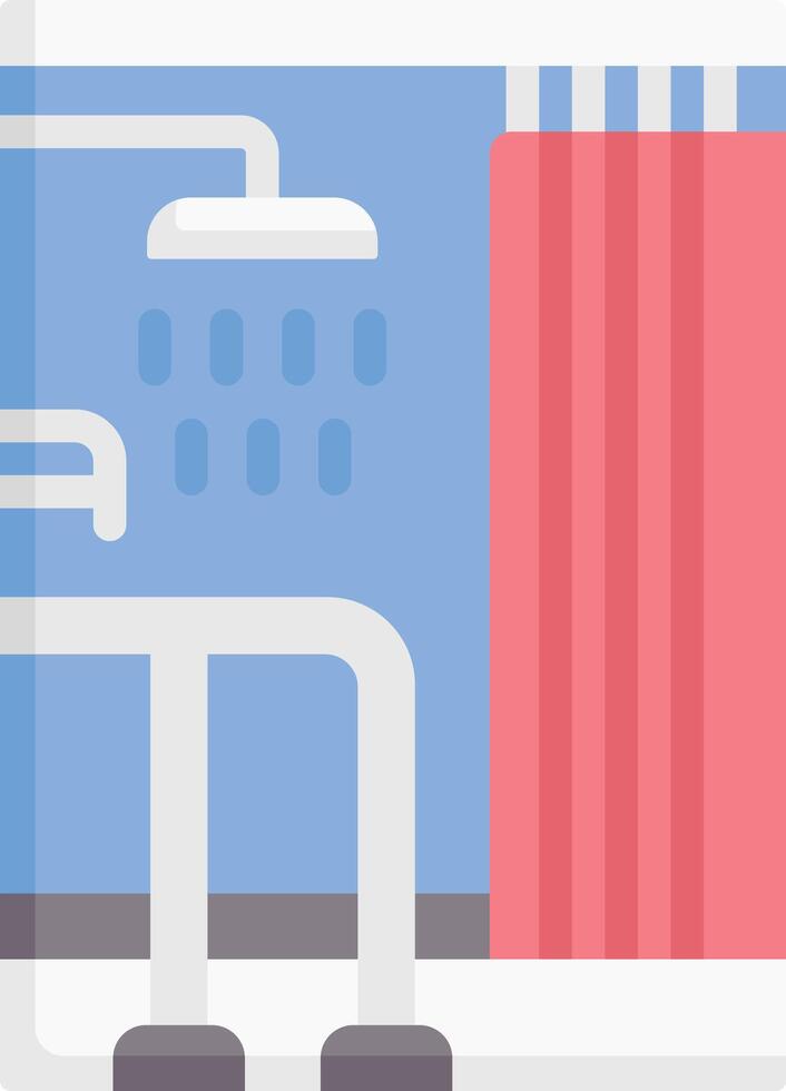 shower illustration design vector