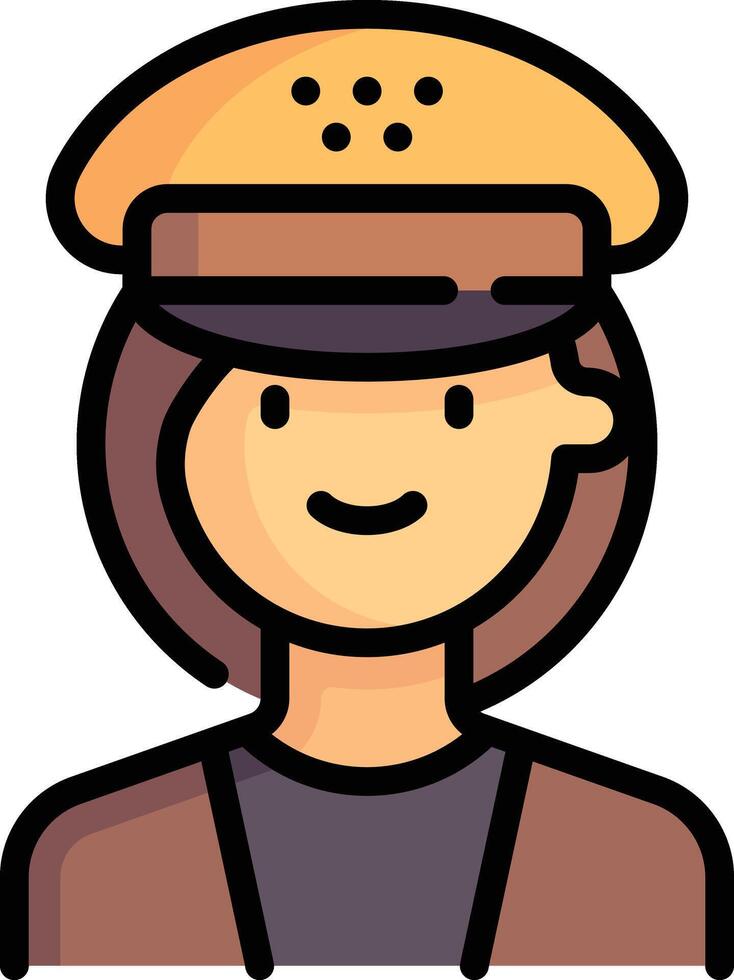 taxi driver illustration design vector
