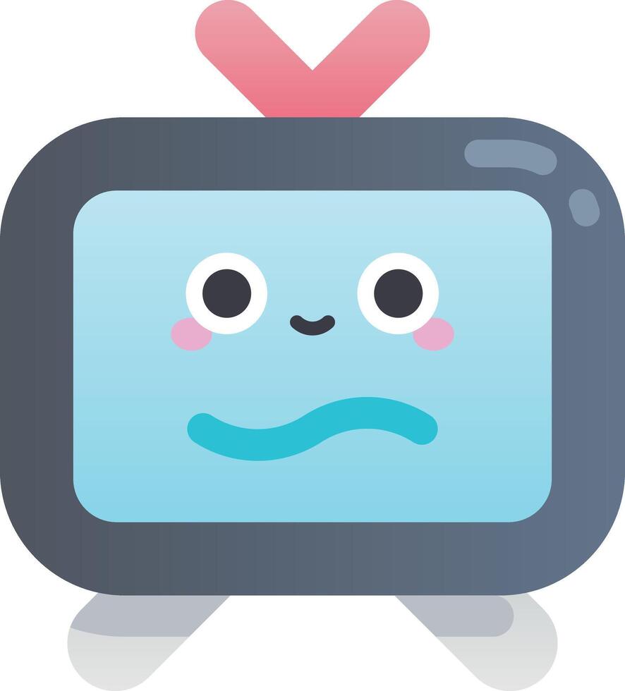 tv screen illustration design vector