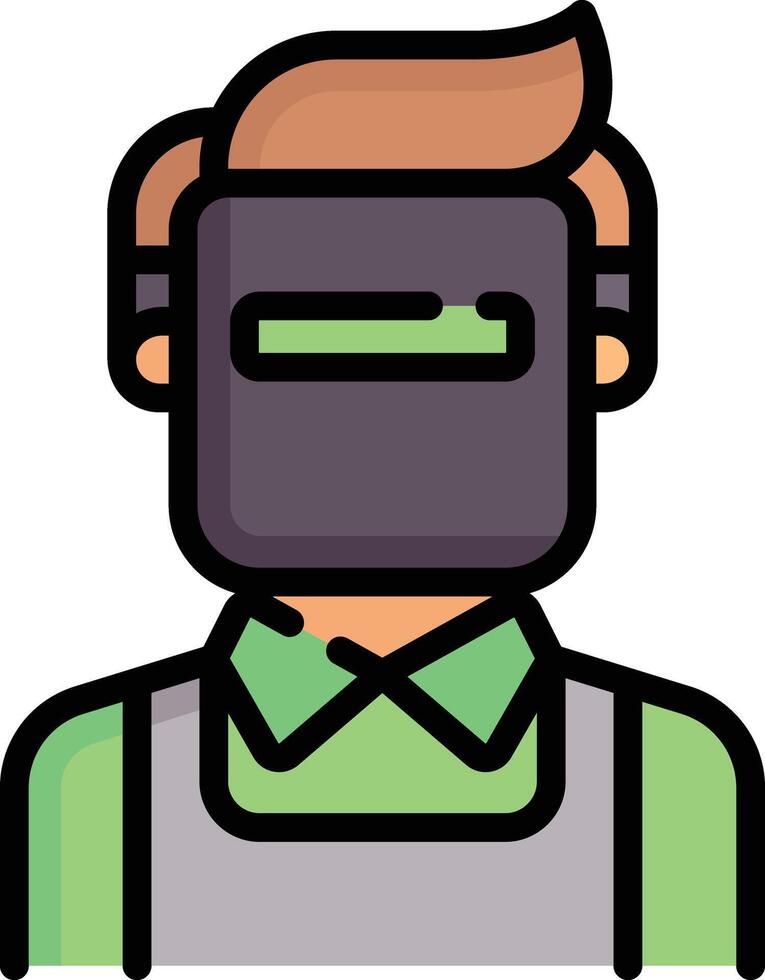 welder illustration design vector