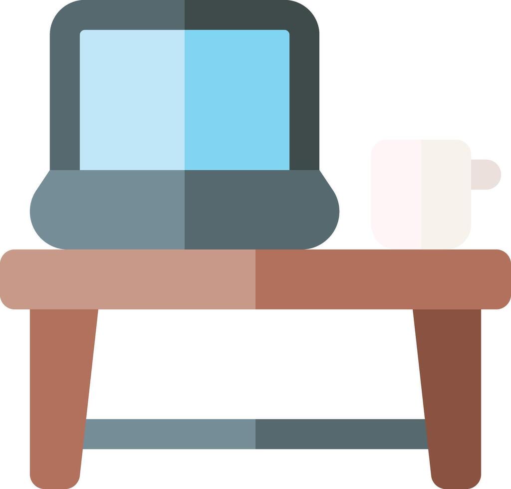 workplace illustration design vector