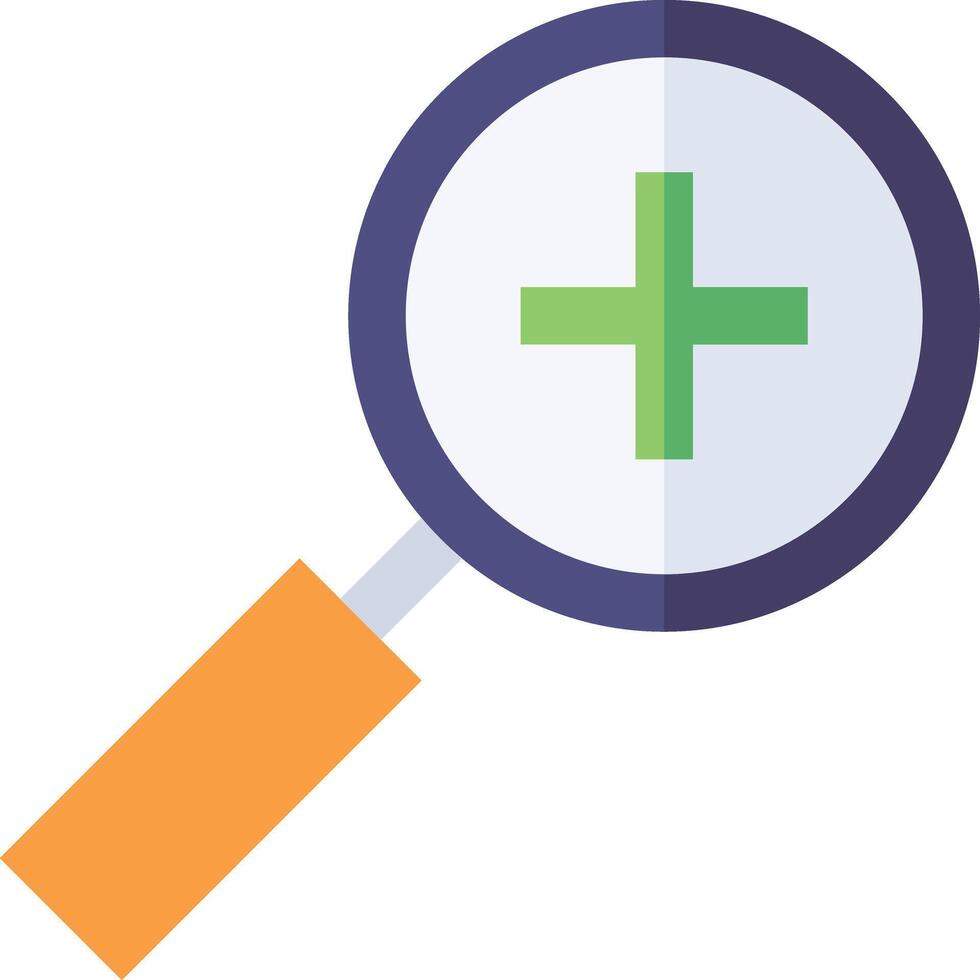 zoom in illustration design vector