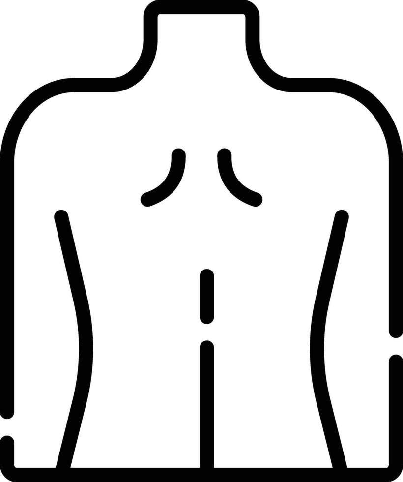 back illustration design vector