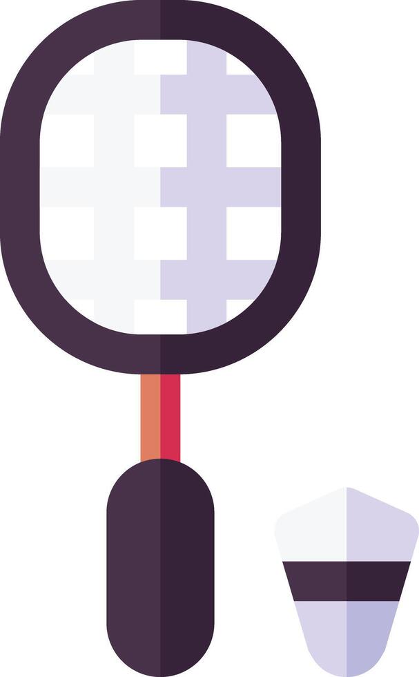 badminton illustration design vector
