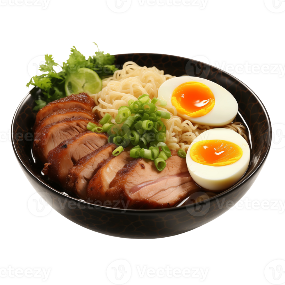 Delicious Bowl of Ramen Noodles png