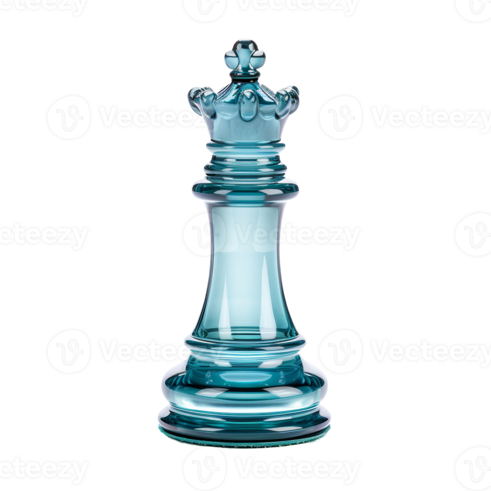 Glass Chess Queen png