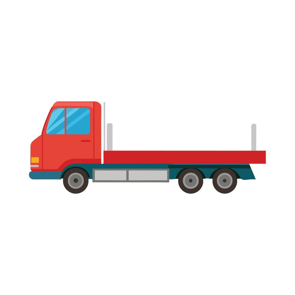Realistic Truck Illustration vector
