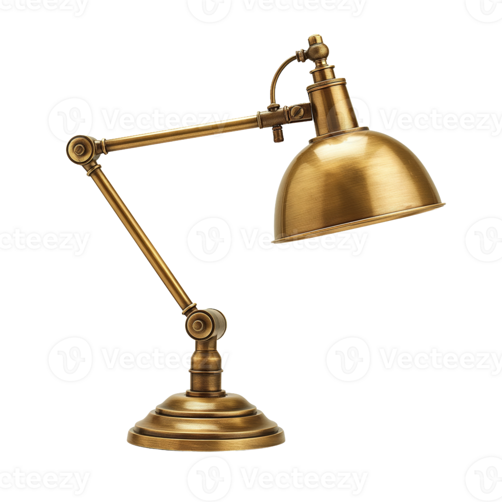Brass Desk Lamp png