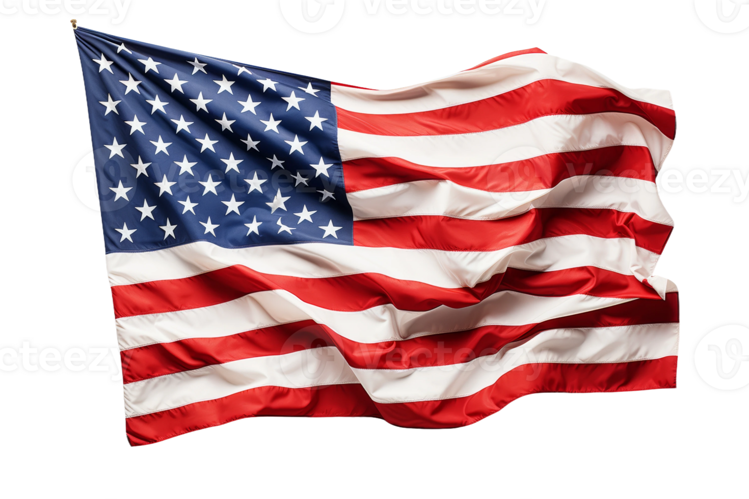 Waving American Flag png