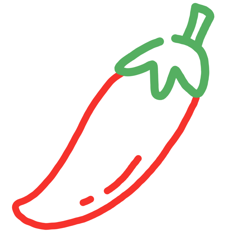 red hit chili pepper png