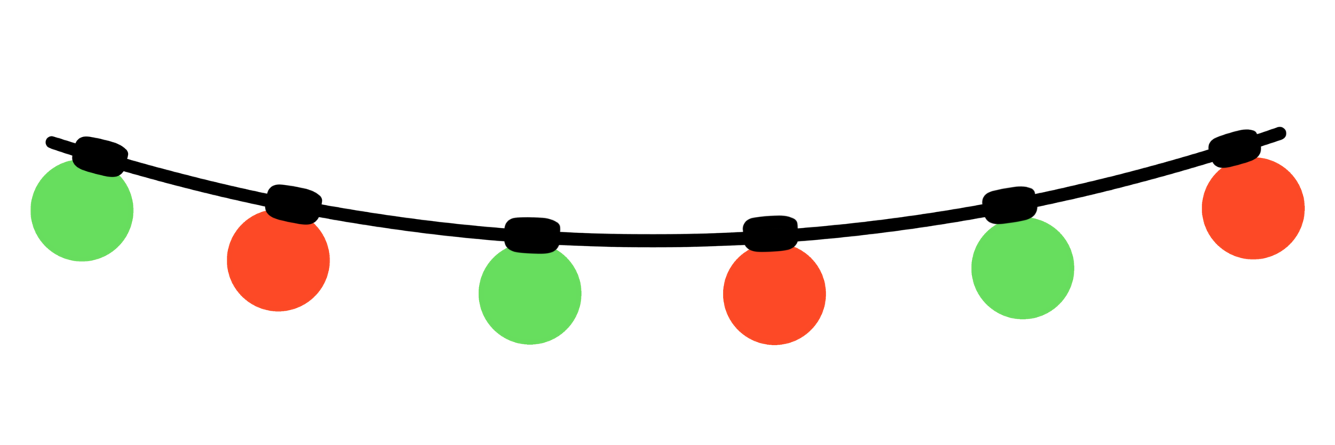 green and red light party png