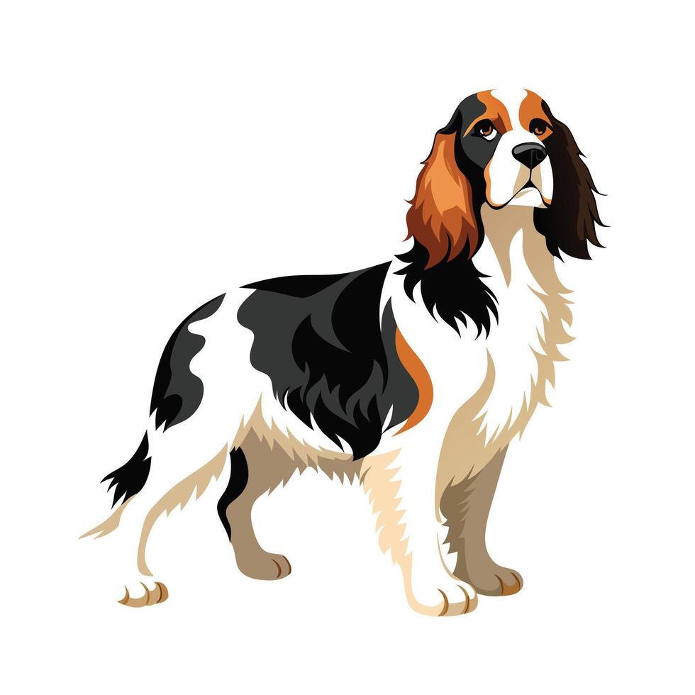 Realistic Illustration of Popular Pet Dogs vector