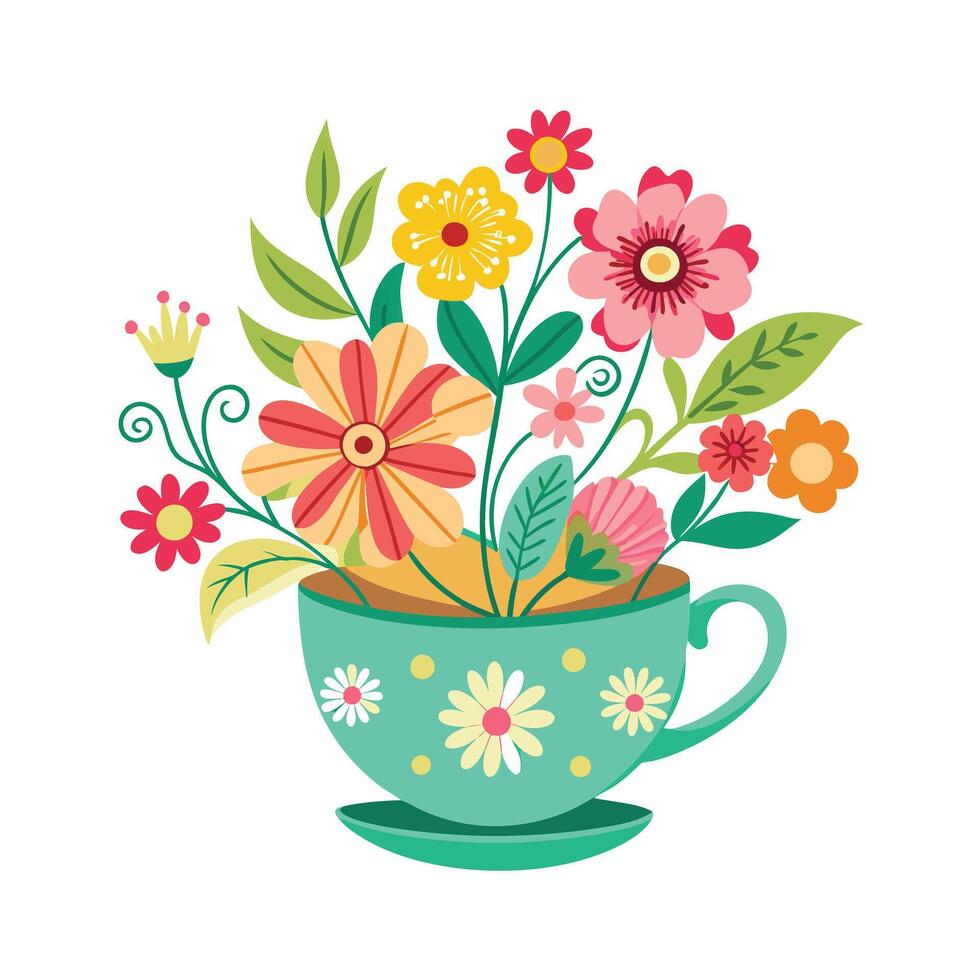 Flowerpot Houseplant Illustration vector
