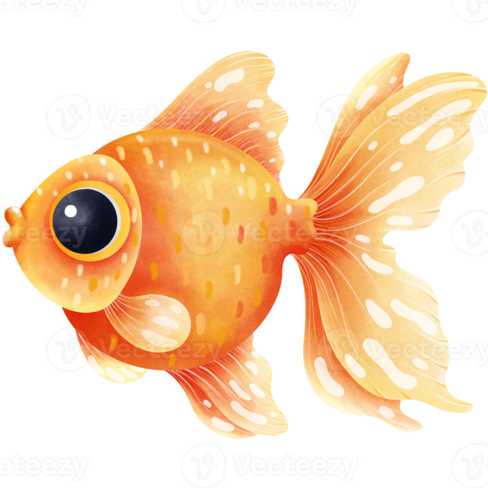 Crystal Water Goldfish png