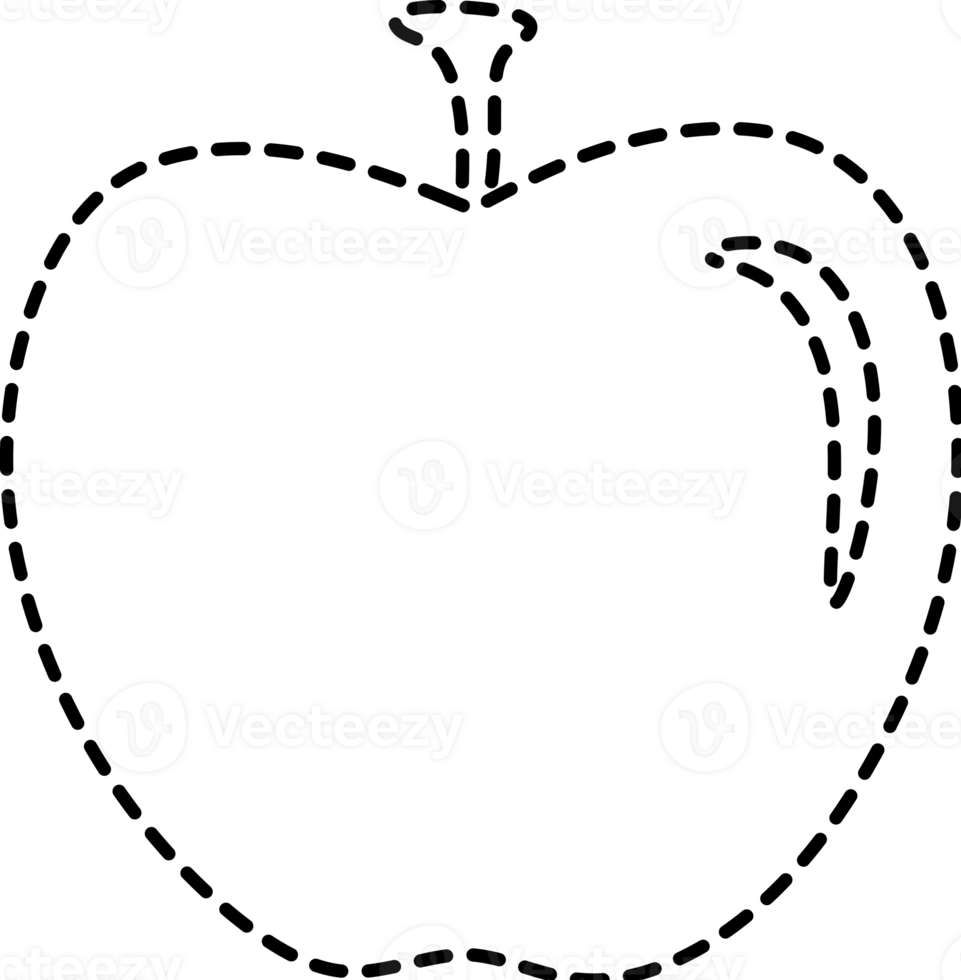 Apple Tracing Illustration png