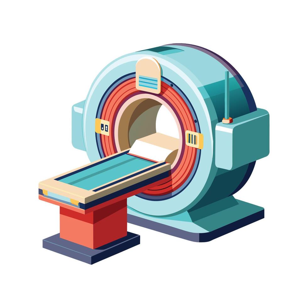 Hospital Equipment Machine illustration vector