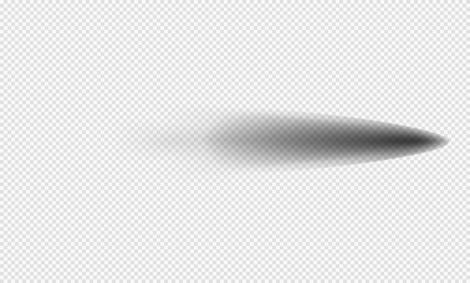 Realistic shadow with soft edges. shadow effect. Transparent oval shadow. vector
