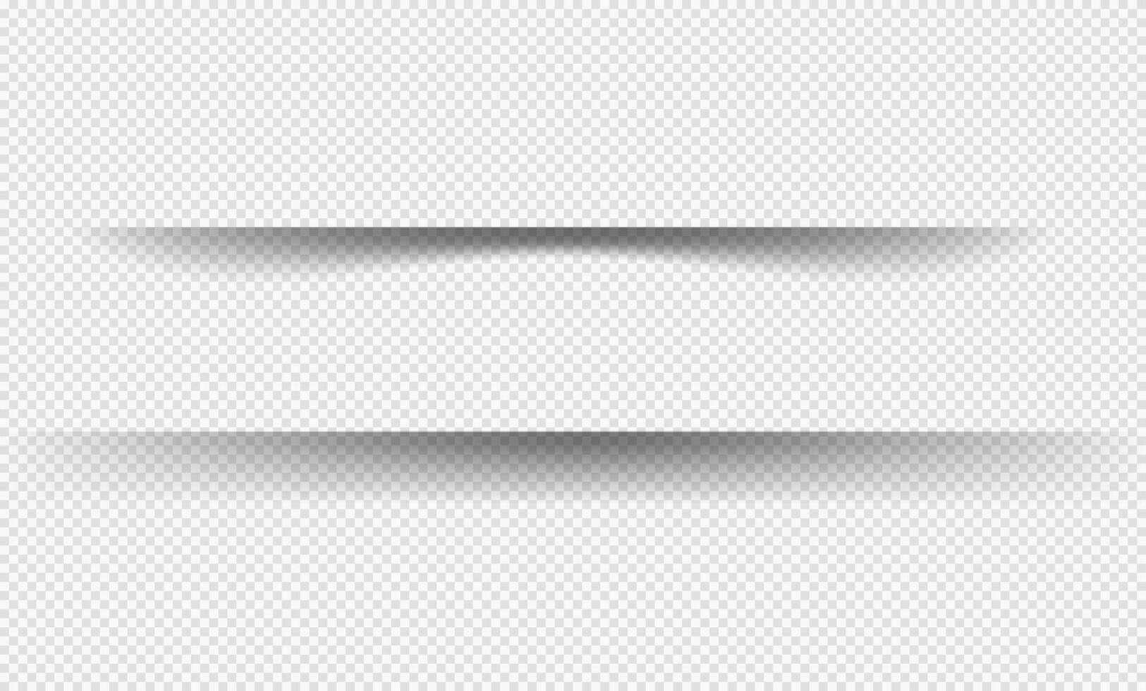 Realistic shadow with soft edges. shadow effect. Transparent oval shadow. vector