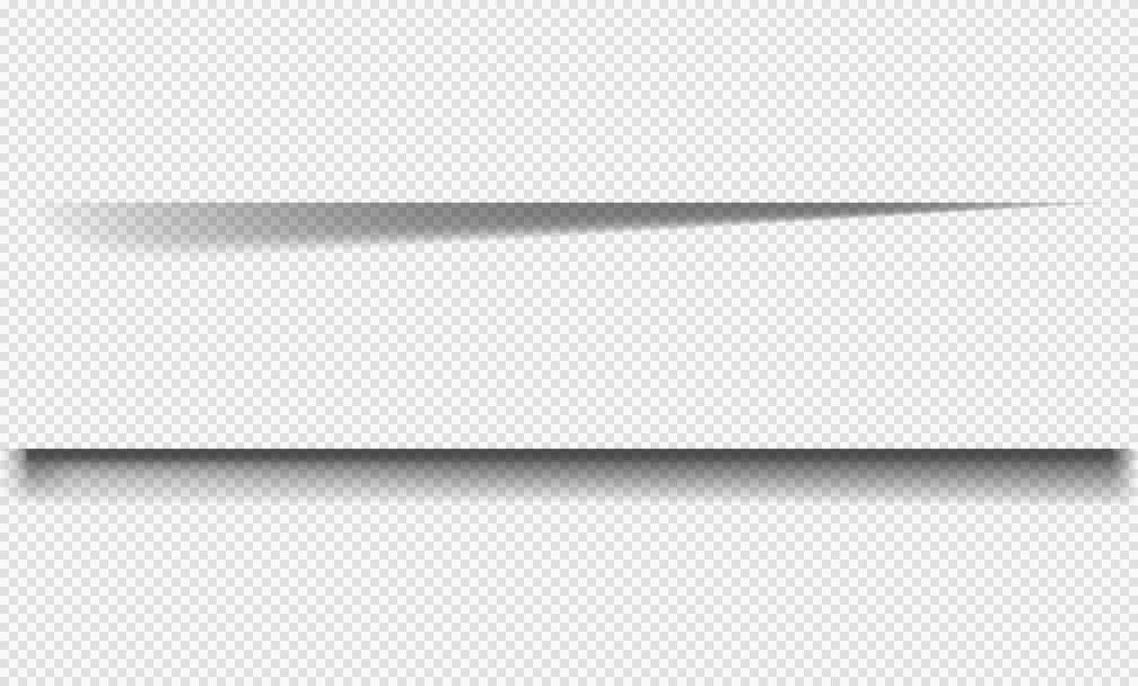 Realistic shadow with soft edges. shadow effect. Transparent oval shadow. vector
