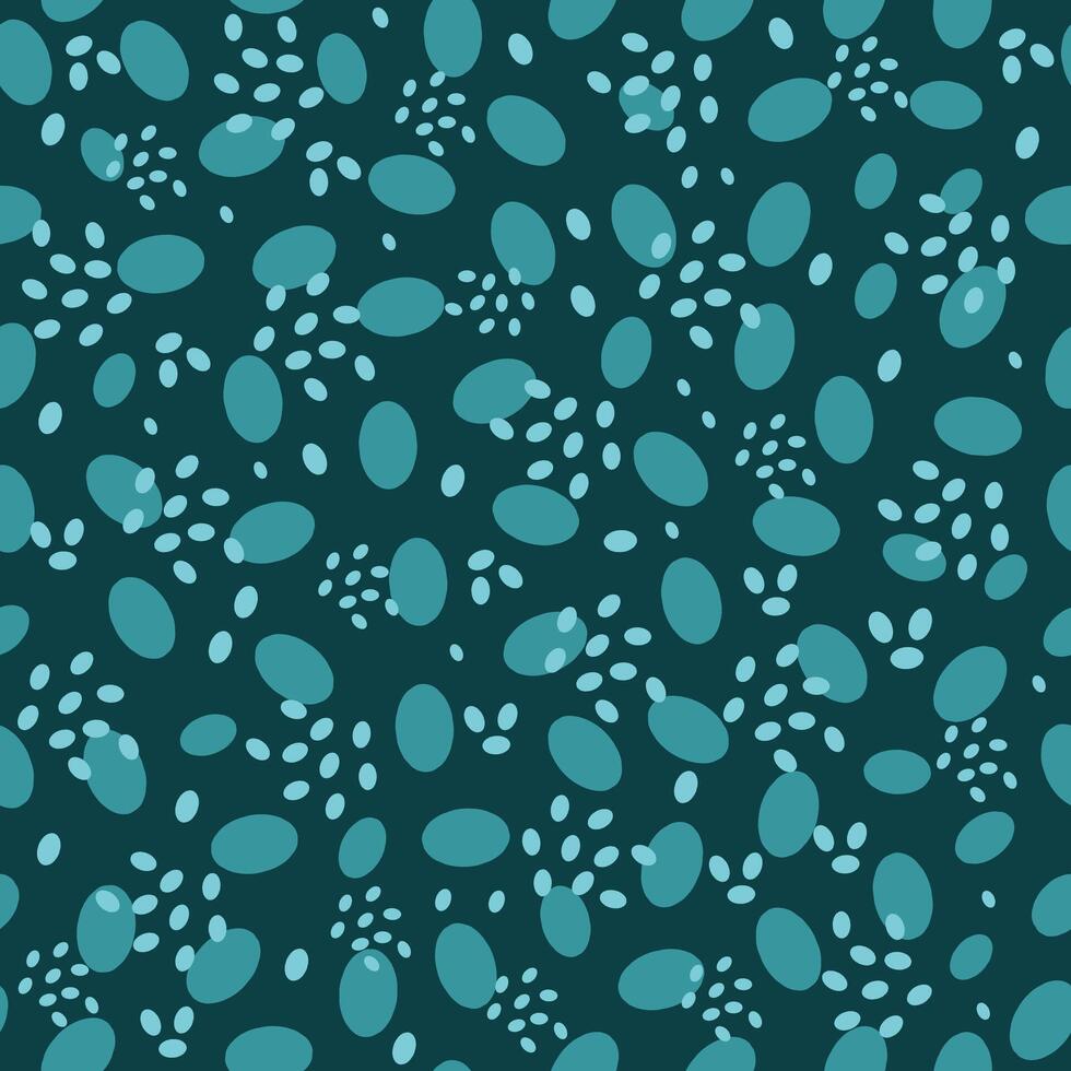 Geometric seamless pattern. Abstract shapes, spots, blots. Wallpaper, decor for textiles and packaging. Colored background, texture. vector