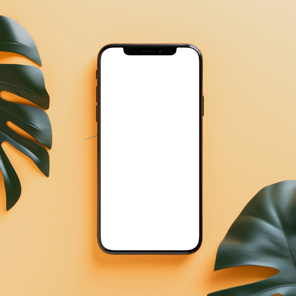 Mobile phone mockup psd
