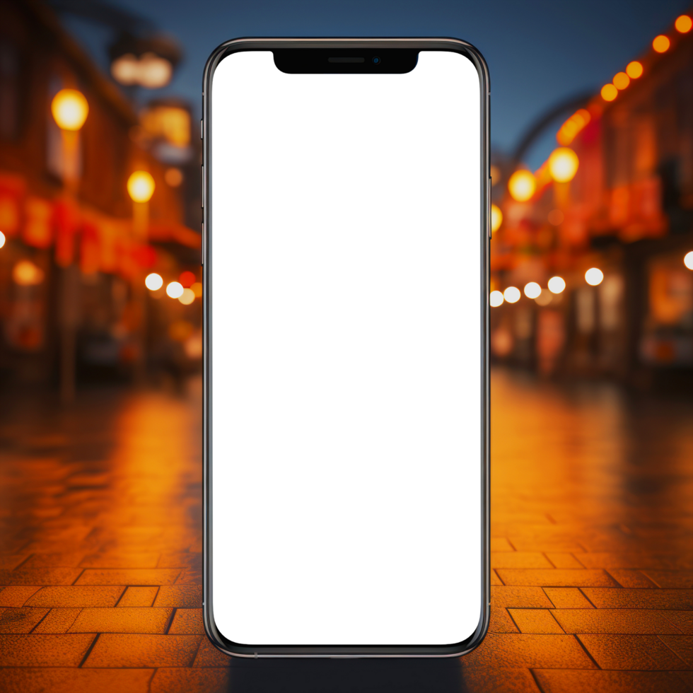 Mobile phone mockup psd
